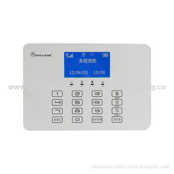 10 Wireless Zones GSM Alarm System with Wired Zones, 12V DC Input Voltage